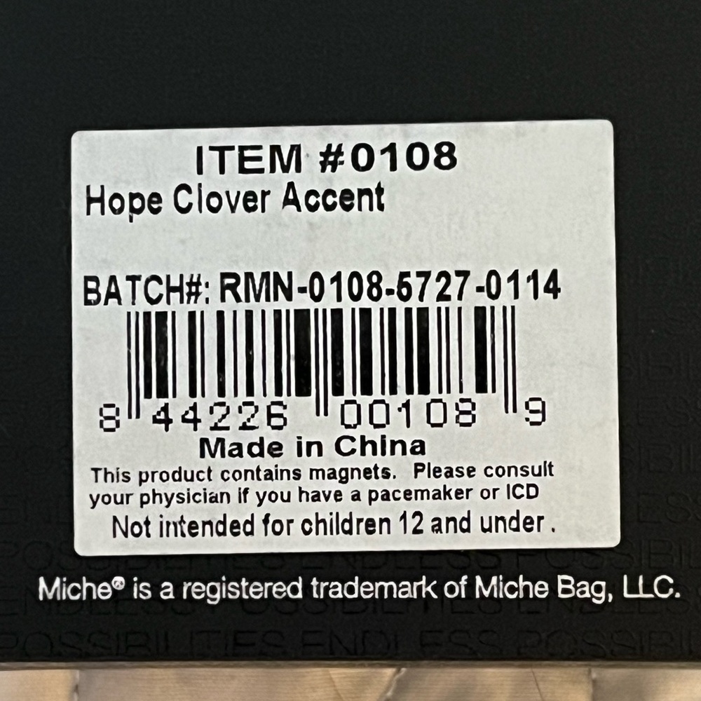 (2) MICHE Interchangeable Magnetic Pendant Charm Attachments (for Rope Chain) - Picture 7 of 8